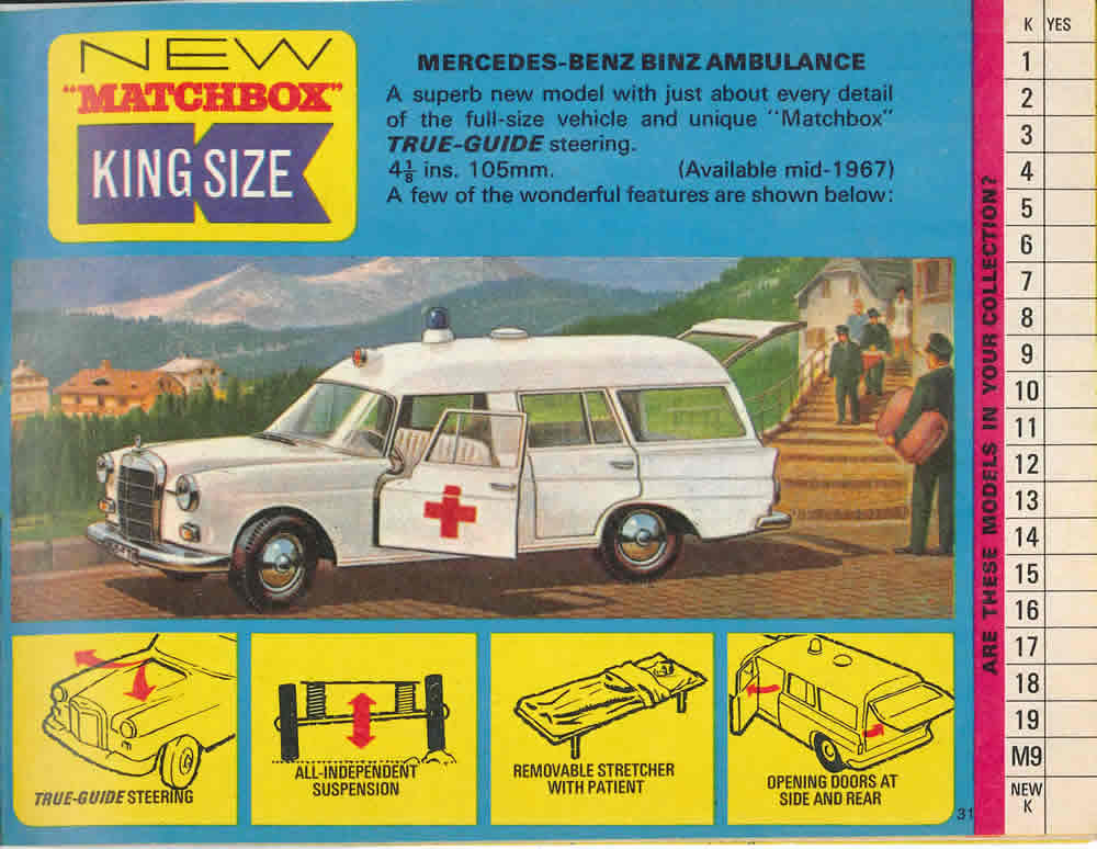 Page 31, King Size Mercedes Benz Ambulance